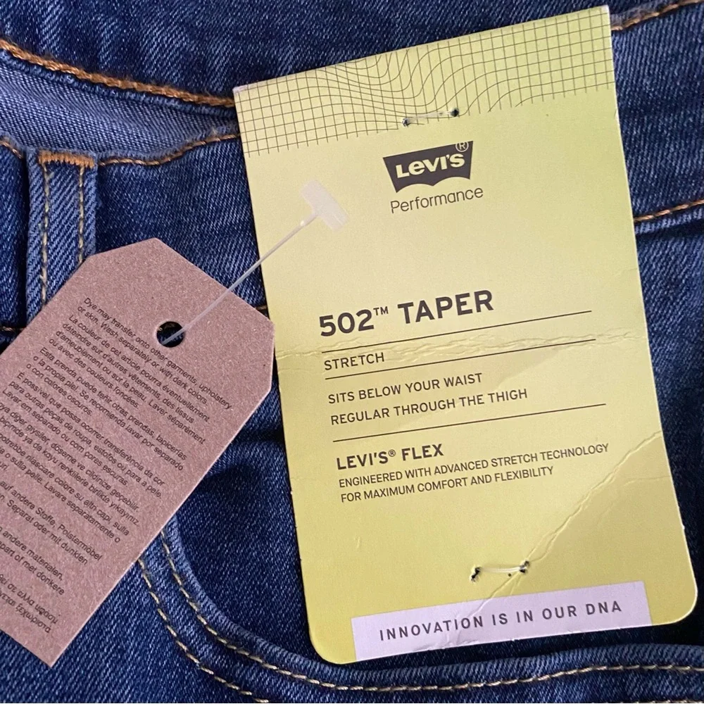 Levi's Flex 502 Taper Performance Stretch Jeans